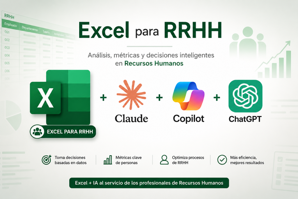 Curso Excel para RRHH con Inteligencia Artificial